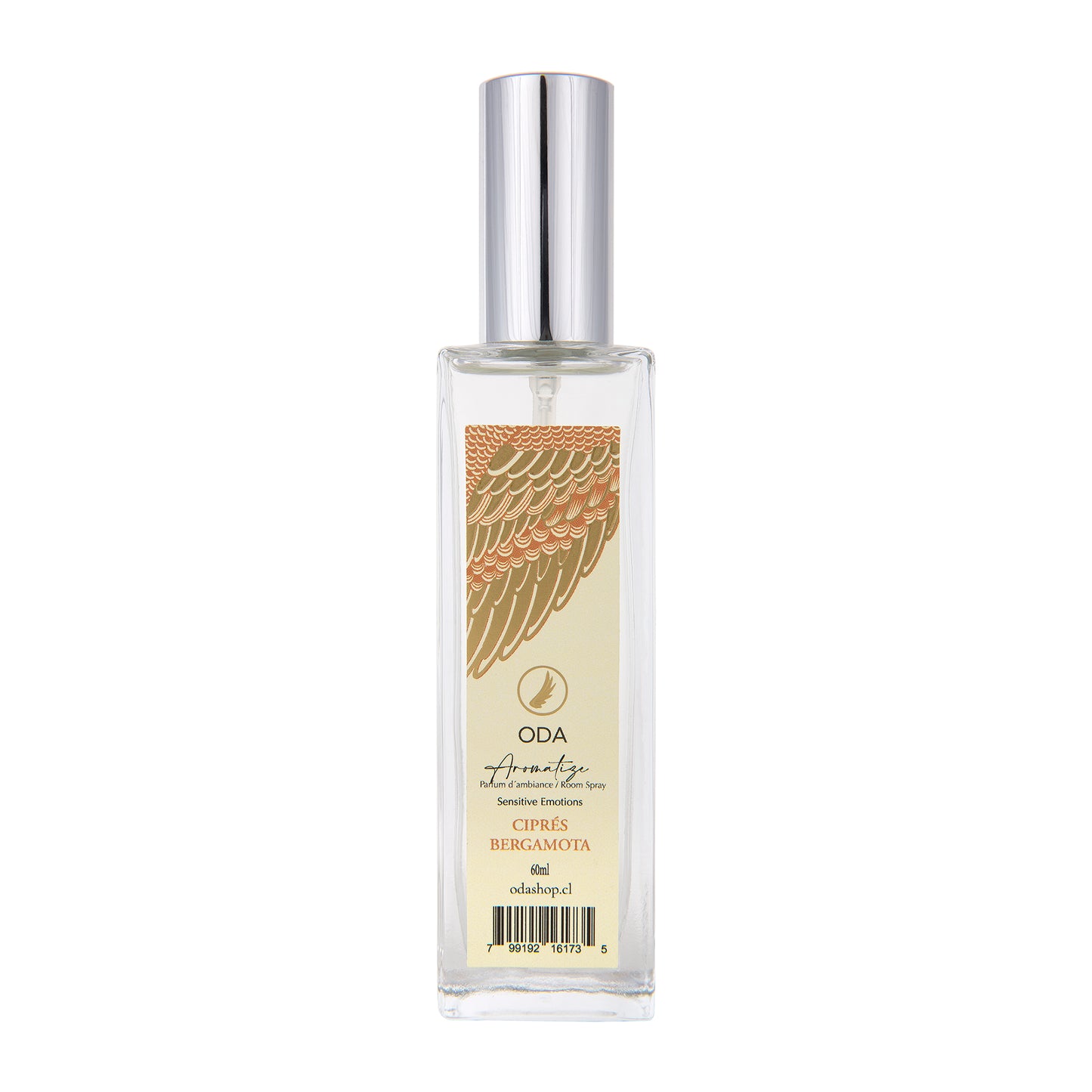 Cipres Bergamota Aromatizador de ambientes y téxtil 60 ml