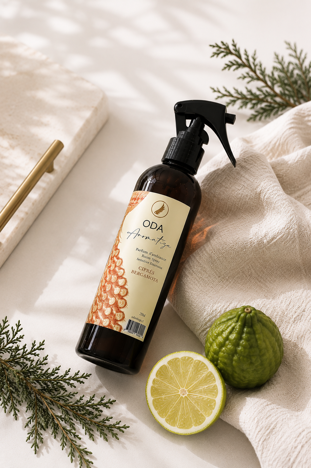 Home Spray Ciprés Bergamota 250ml