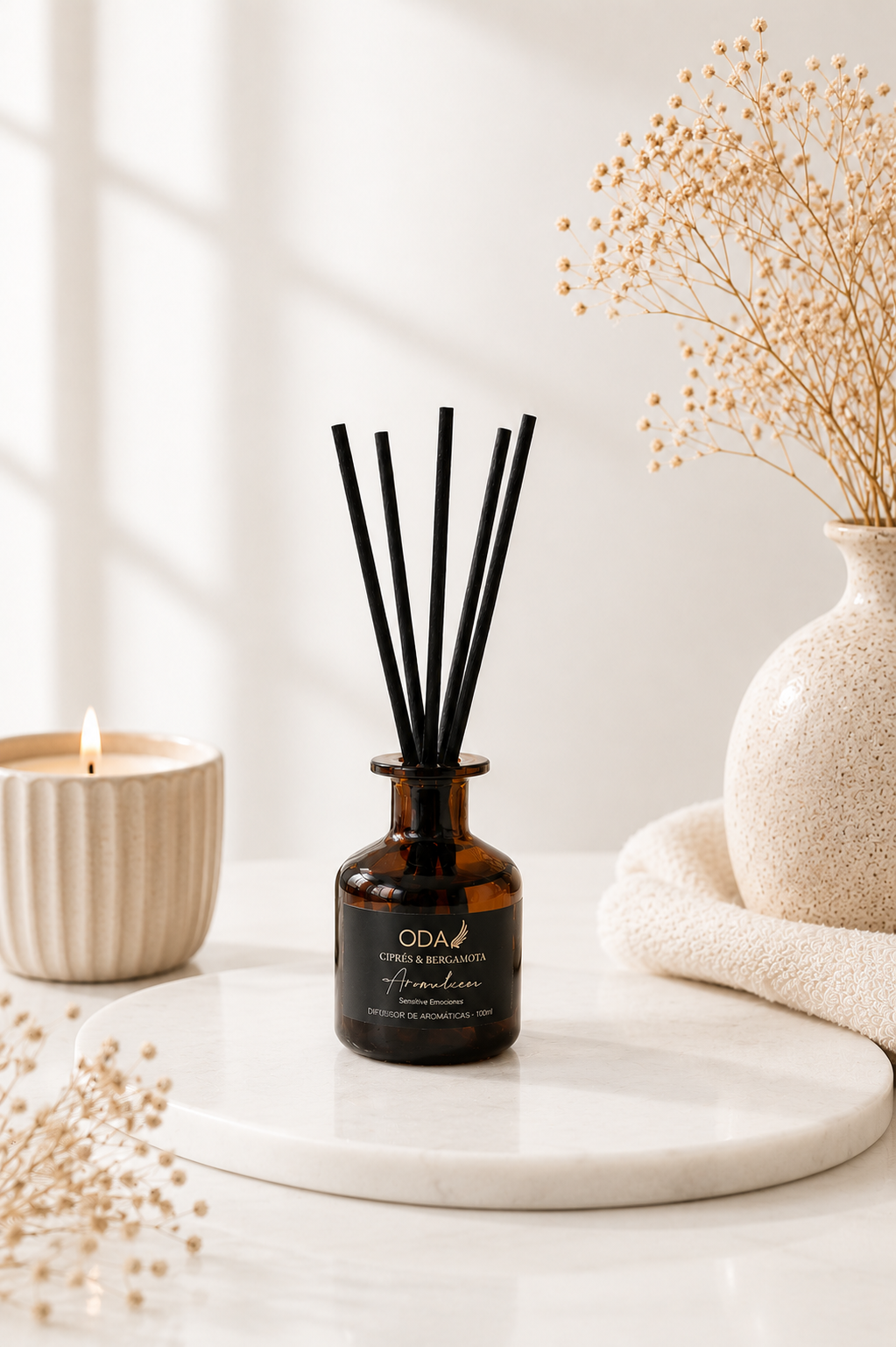 Difusor Varitas Aromáticas Ciprés Bergamota 150ml