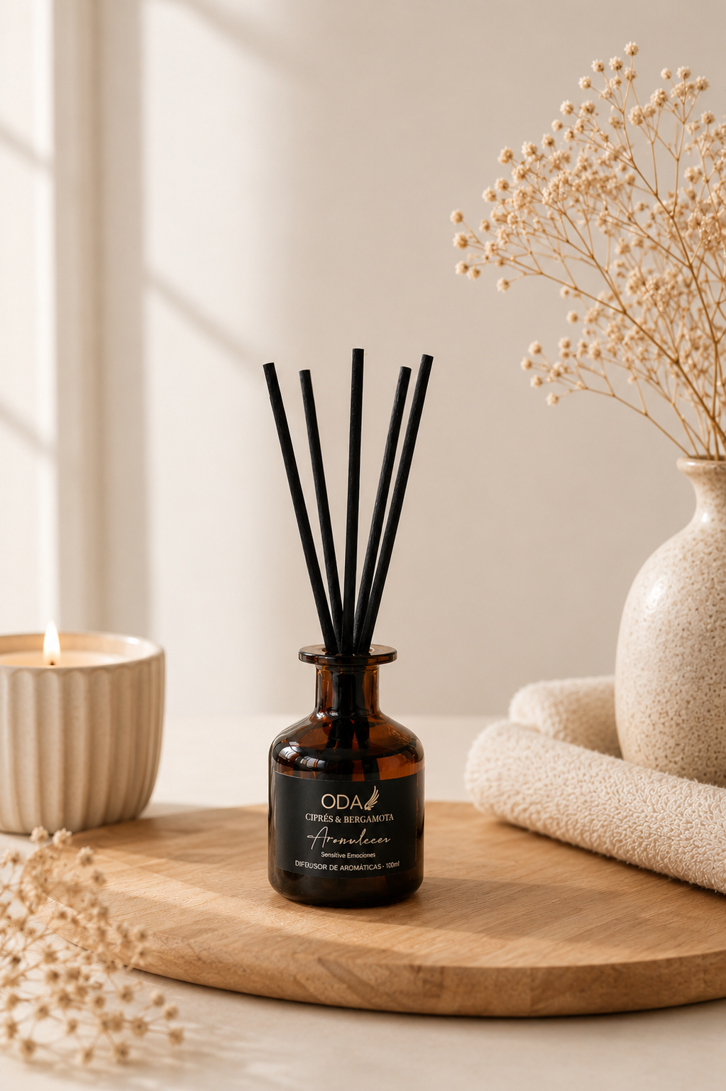 Difusor Varitas Aromáticas Ciprés Bergamota 150ml